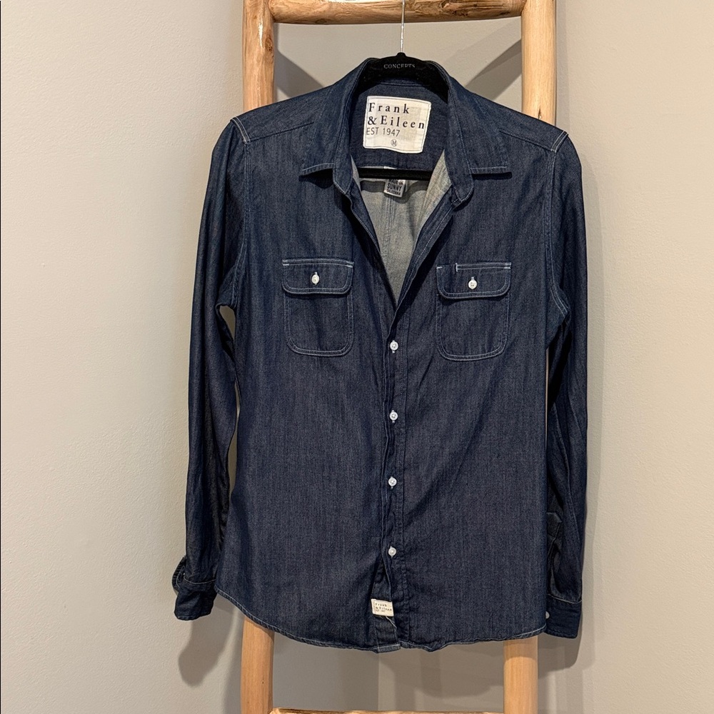 Frank & Eileen Indigo Denim Shirt